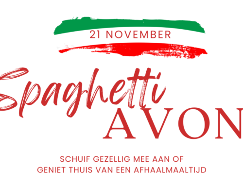 Spaghetti avond – 21 november 2025